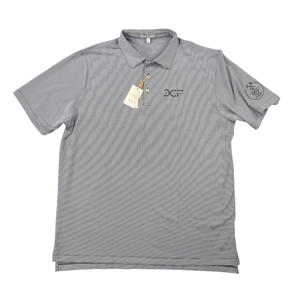Peter Millar Summer Comfort Polo Shirt Mens XL Striped Denver Polo Classic - NWT